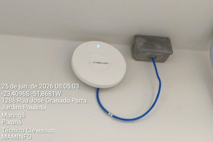 Ponto de Acesso Wi-Fi Corporativo